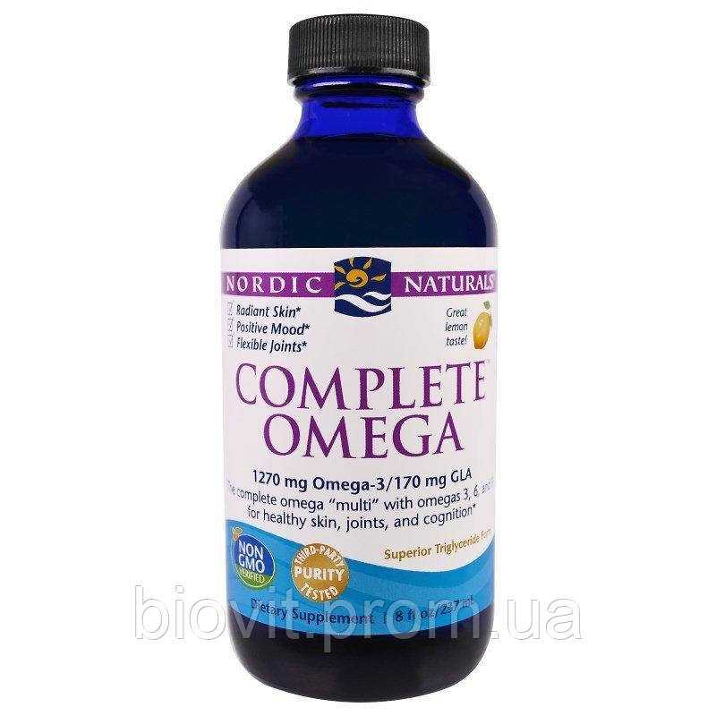 Омега 3-6-9 (Complete Omega) 237 мл со вкусом лимона, цена 1274 грн ...