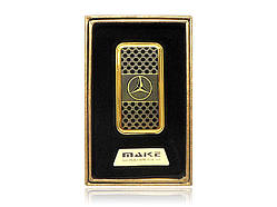 Акумуляторна електро імпульсна спіральна USB запальничка Merc в подарунковій упаковці L-165