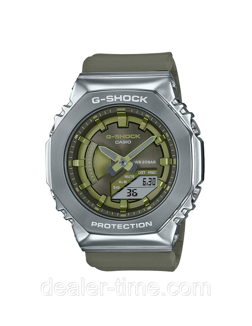 Жіночі годинники Casio G-Shock GM-S2100-3AER OAK 200m Diver Оригінал