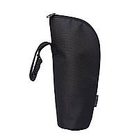Термосумка для пляшки / термокружки підвісна 450 мл чорного кольору