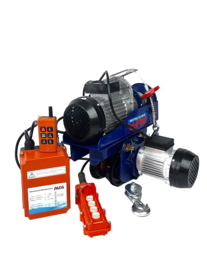 Тельфер з кареткою AL-FA ALEH800TR : 400/800kg