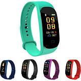 Фітнес браслет M5 Band Smart Watch Bluetooth 4.2, крокомір, фітнес трекер, пульс, монітор сну, фото 8