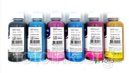 Чорнила InkTec для Epson L1800, L800, L805, L810, L850, L8050, L18050 ( 6 по 100мл), фото 3