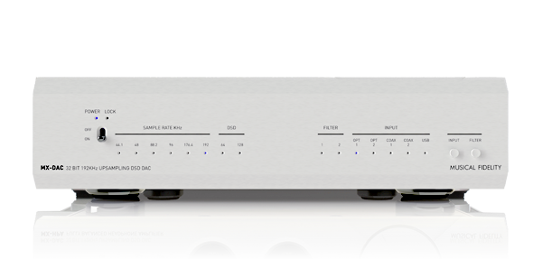 Musical Fidelity MX-DAC аналогово-цифровий перетворювач Silver