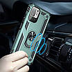 Ударостійкий чохол Serge Ring for Magnet для Xiaomi Redmi Note 10 5G / Poco M3 Pro, фото 3