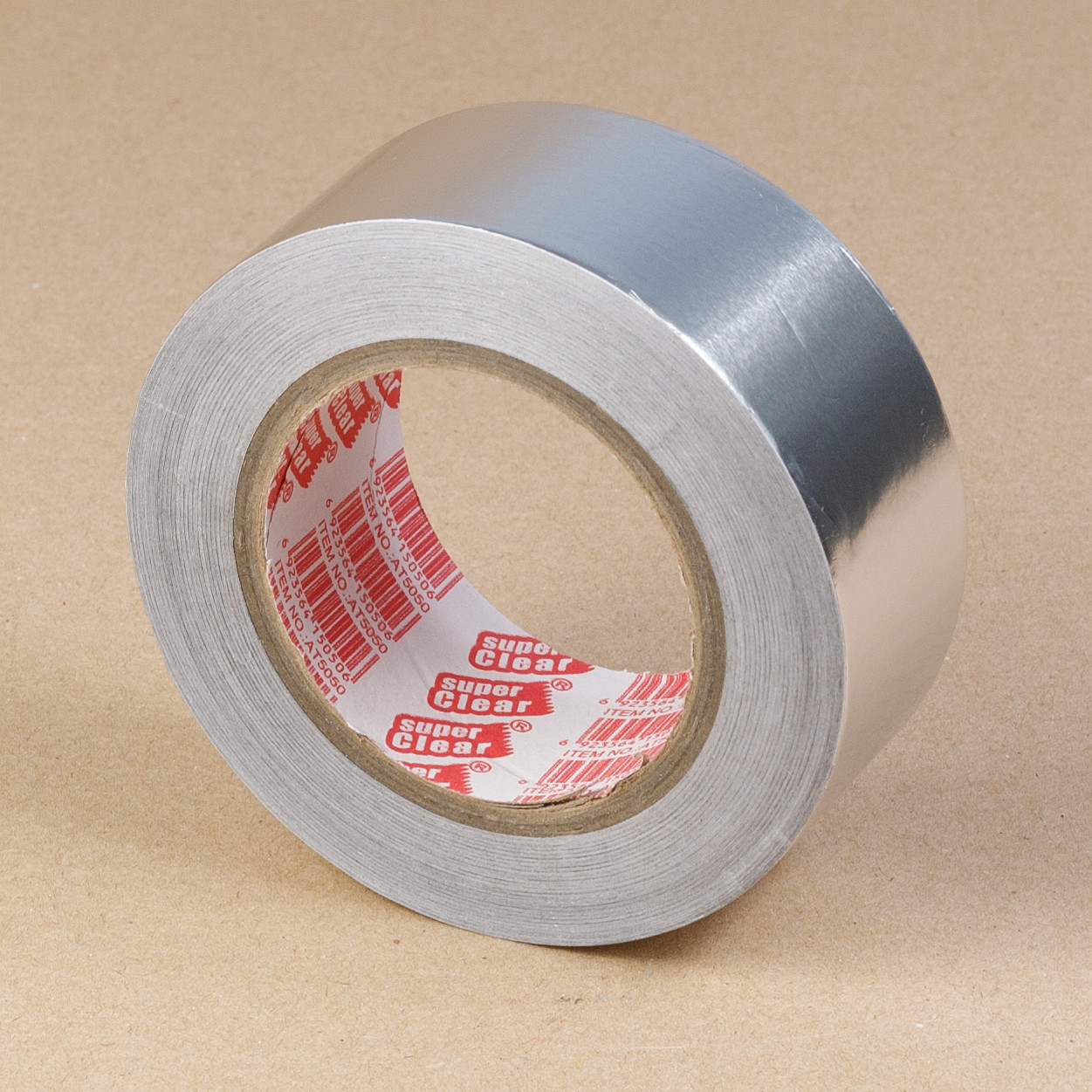 Алюмінієвий скотч 50 м Х 50 мм TM "Super Clear" ALUMINUM TAPE