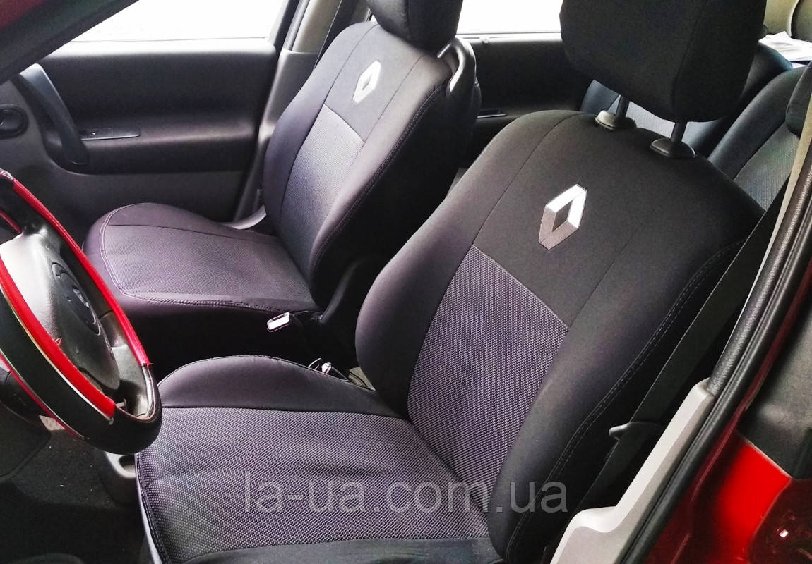 Чохли салону Renault Scenic II з 2003-2009 р столики (авточохли Сценік 2)