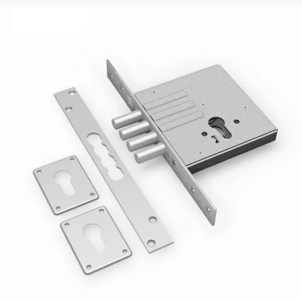 Замок врізний циліндровий Securemme 2070XCR60XX 4-ригельний додатковий