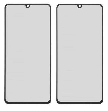 Скло дисплея для Samsung A415F Galaxy A41 2021, чорне, оригінал (Китай), з олеофобним покриттям, фото 1