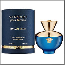 Versace Pour Femme Dylan Blue парофюмированная вода 100 ml. (Версаче Пур Фем Ділан Блю)