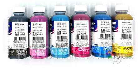 Комплект чернил InkTec E0010 для Epson, 6 по 100мл, фото 3
