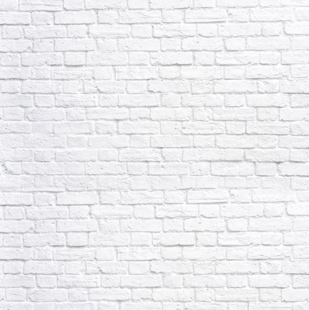Фото-фон вініловий 100х100см "Білий цегла", фон для предметної зйомки ПВХ (банерна тканина)
