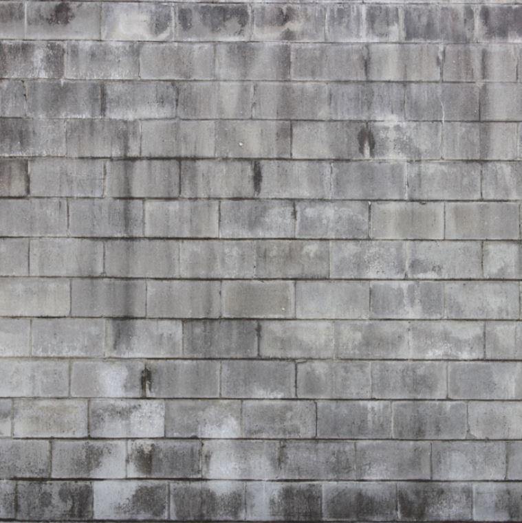 Фото-фон вініловий 100х100см "Сірий цегла. Цемент", фон для предметної зйомки ПВХ (банерна тканина)