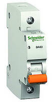 Автоматический выключатель Шнайдер 10А 4,5кА 1 полюс тип C 11202 Домовой ВА63 Schneider Electric