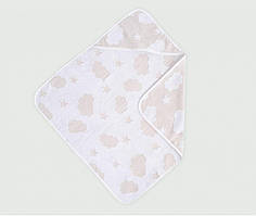 Рушник із куточком для купання Irya 75х75 Cloud