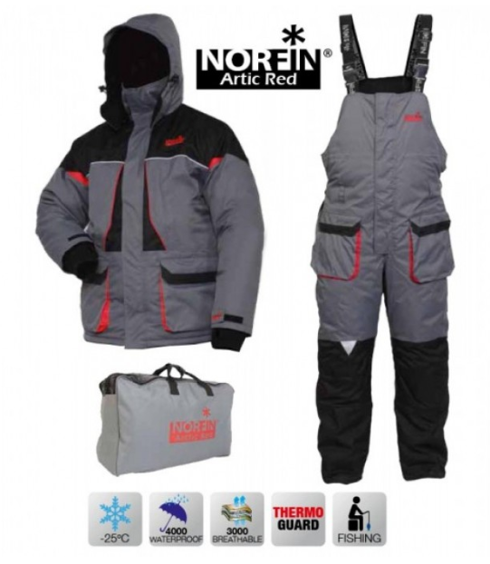 Костюм зимовий Norfin Arctic Red (-25°) розмір(44)