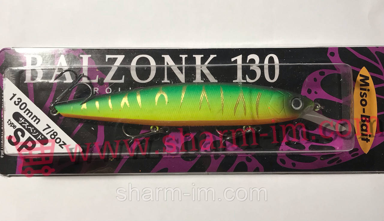 Воблер Miso-Bait Balisong 130SP (col. 922R) 24.8 г