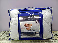 Одеяло "COTTON" полуторное тёплое белое стеганое (ТЕП)