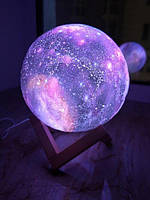 Универсальный многоцветный настольный светильник с пультом Magic 3D COLOR Moon Light