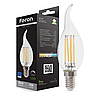 Світлодіодна LED-лампа Feron LB-69 4W Е14 CF37-свічка на вітрі Filament 400 Lm 2700K/4000K димована, фото 3