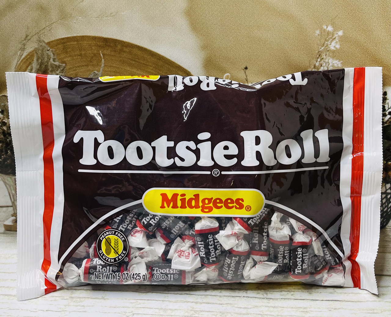 Цукерки іриски без глютену TOOTSIE Roll Midgees