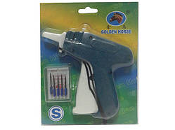 Голчастий етикет-пістолет із набором голок 5 шт. для фіксації бирок і етикеток