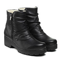Ботинки женские кожаные черные зимние Axel 40 38