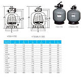 Emaux Фільтр Emaux V450 (8 м3/год, D455), фото 2