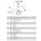 Emaux Фільтр Emaux V450 (8 м3/год, D455), фото 3