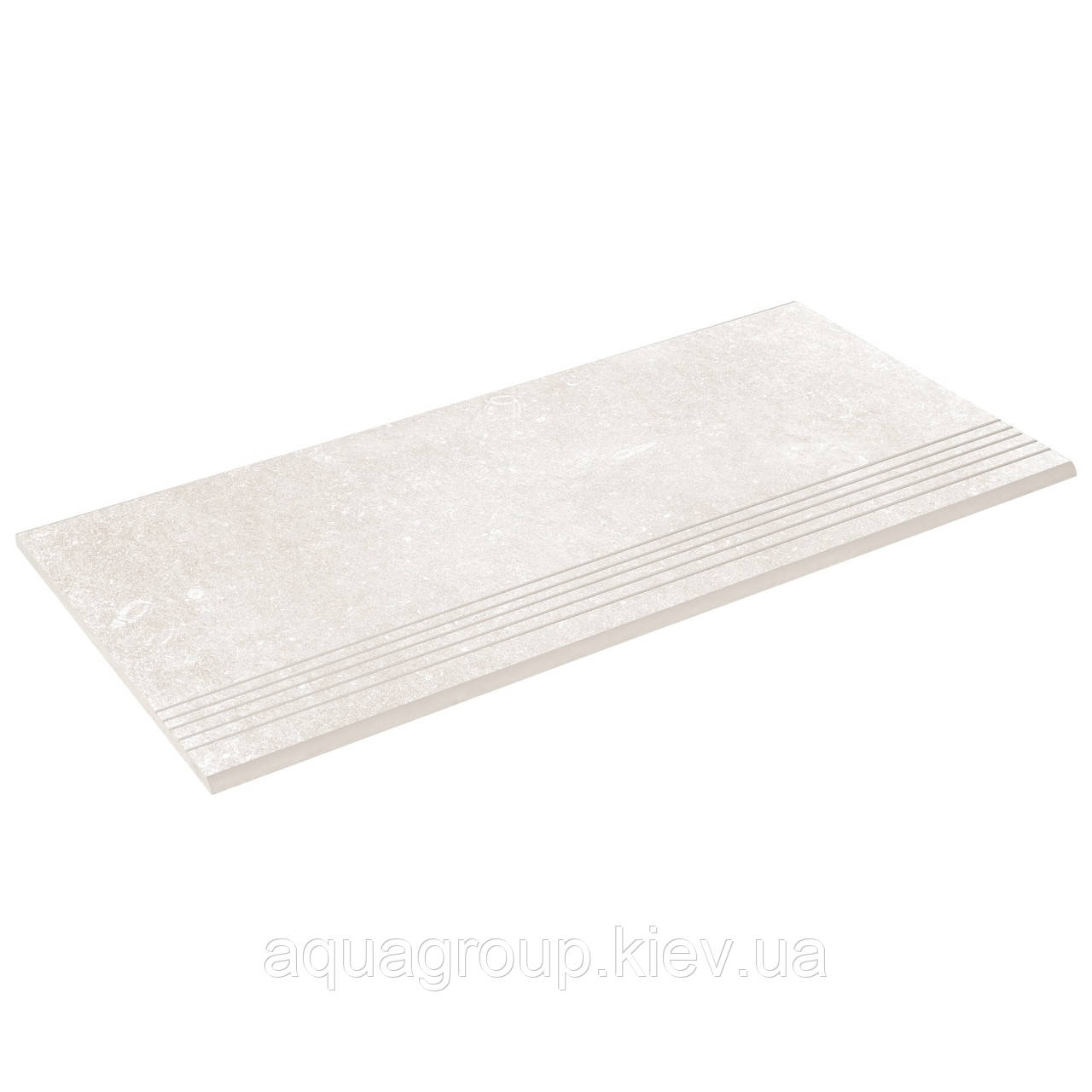Aquaviva Бортова пряма плитка Aquaviva Granito Light Gray, 595x289x20 мм