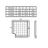 Emaux Кутовий елемент Emaux FT3090 на 90 градусів (300х28, фото 2