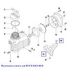Kripsol Подставка к насосу для ЕР/СК RKS180.R, фото 2