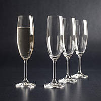 Набор бокалов для шампанского Bohemia Lara 220 мл х 6 шт (40415/220)