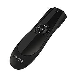 Презентер з лазерною указкою Promate vPointer-2 Black (vpointer-2.black)