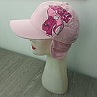 Бейсболка рожева на флісі 30032889, фото 4