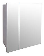 Шафа дзеркальний Ассоль 500 Максі-Меблі Білий гладкий (11330)