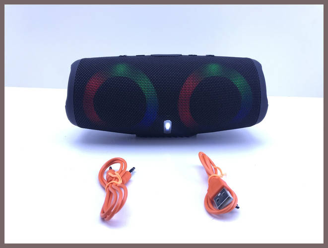 Мощная музыкальная колонка с аккумулятором MP3/FM/microSD с Bluetooth ...