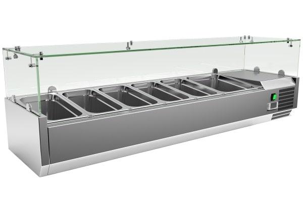 Холодильна вітрина для топінгу Reednee VRX1500/330FG