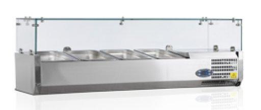 Вітрина для начинки (топінгу) Tefcold VK38-120