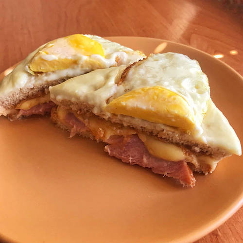 ФРАНЦУЗЬКИЙ СНІДАНОК «КРОК-МАДАМ» 🥪