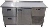 Холодильный стол 1400х600х850 (1 дверь + 2 ящика)