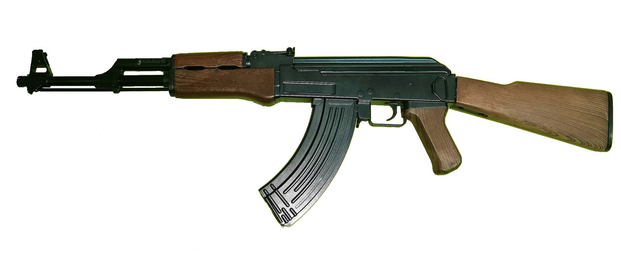 Страйкбольний автомат АК-47 ZM93 пластик+метал., фото 1