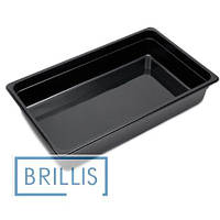 Гастроємність Brillis GN 1/1-100 чорний полікарбонат