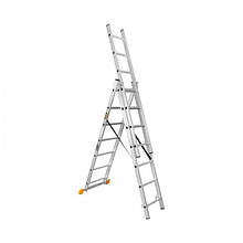 Сходи трансформер трисекційна 7 сходинок (3*7)