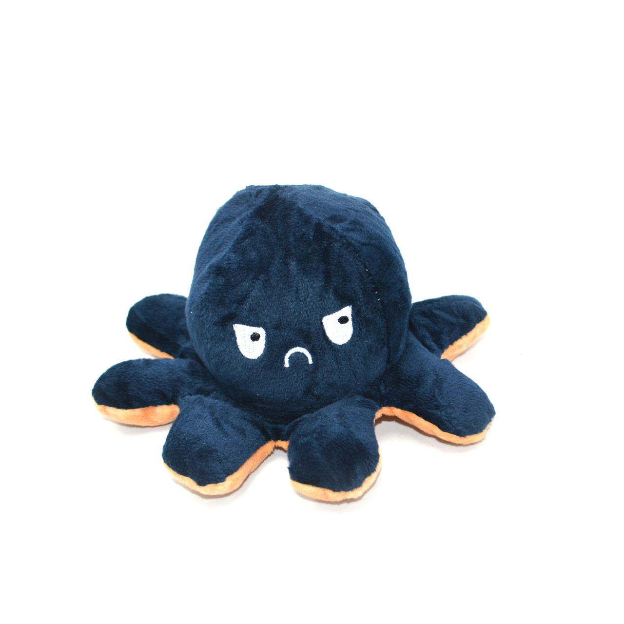 Іграшка м'яка восьминіг двосторонній OCTOPUS бежево-синій