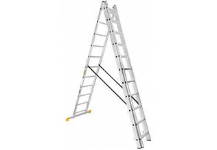 Сходи трансформер трисекційна 11 сходинок (3*11)