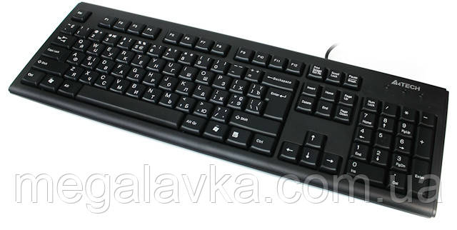 Купить Клавиатура PS\2, X-slim w/Ukr Comfort Key, A4Tech KR-83 PS/2 ...