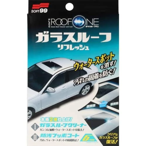 Очисник та захист панорамної даху SOFT99 Glass Roof Cleaner & Coat