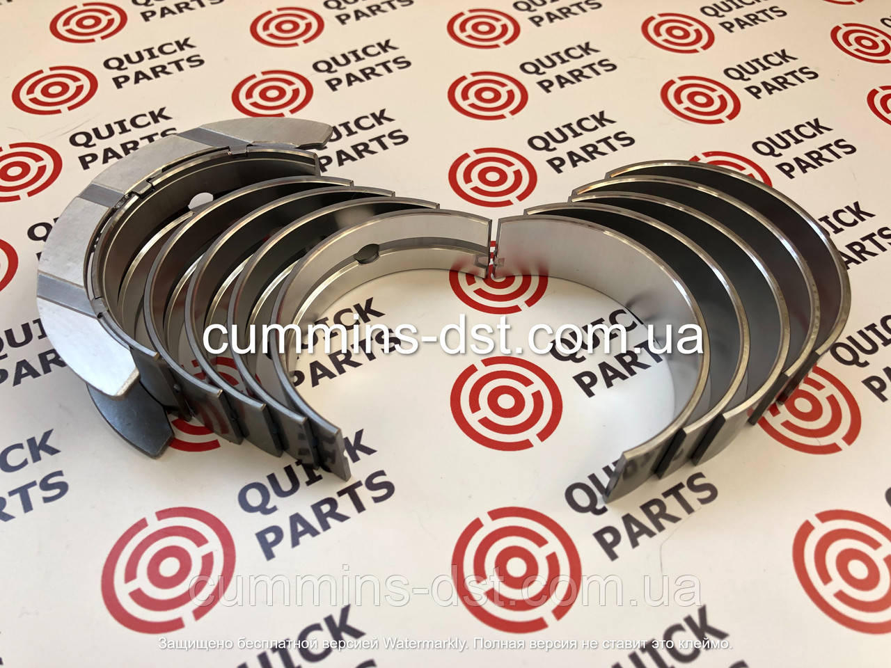 Вкладки корінні STD Cummins ISF2.8 4996250+4946030+4946031