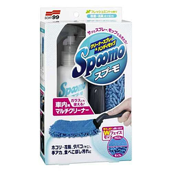 Очисник та покриття для пластика салону SOFT99 Spoomo Cleaner Spray Handy Mop